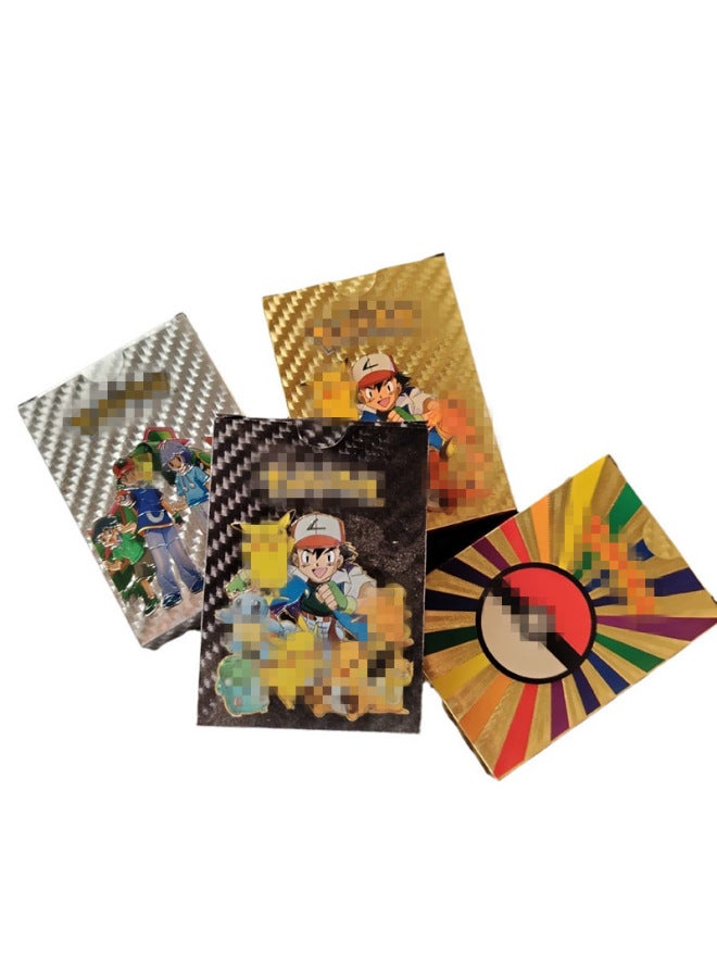 55 Baby Elf Game Card Pokemon Gold Foil Card Pokemon Card Board Game Chess Fun Game-Color:Black-Specifications:French  - Image 5