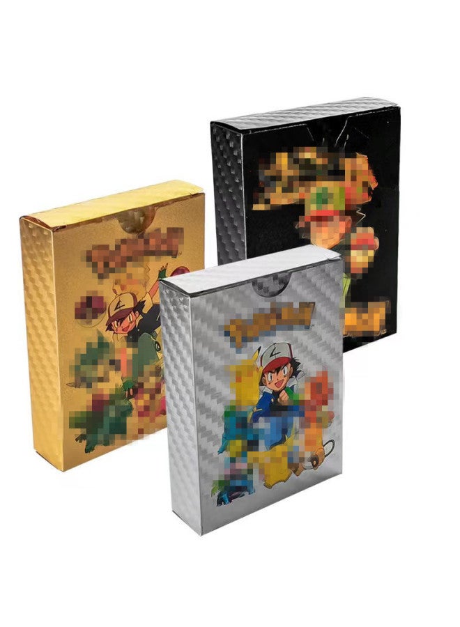 55 Baby Elf Game Card Pokemon Gold Foil Card Pokemon Card Board Game Chess Fun Game-Color:Black-Specifications:French  - Image 1