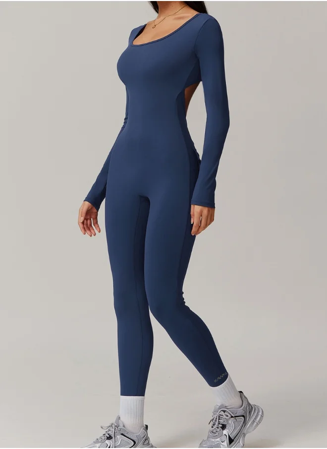 كون.يوغا Womens Long Sleeves Shapewear Bodysuit Tummy Control