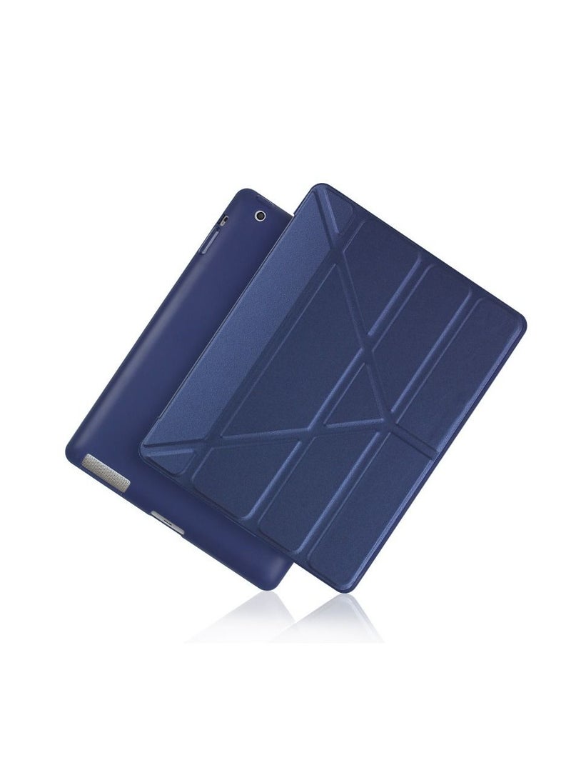Loquat Blue iPad Multi Fold Soft Shell Protective Case