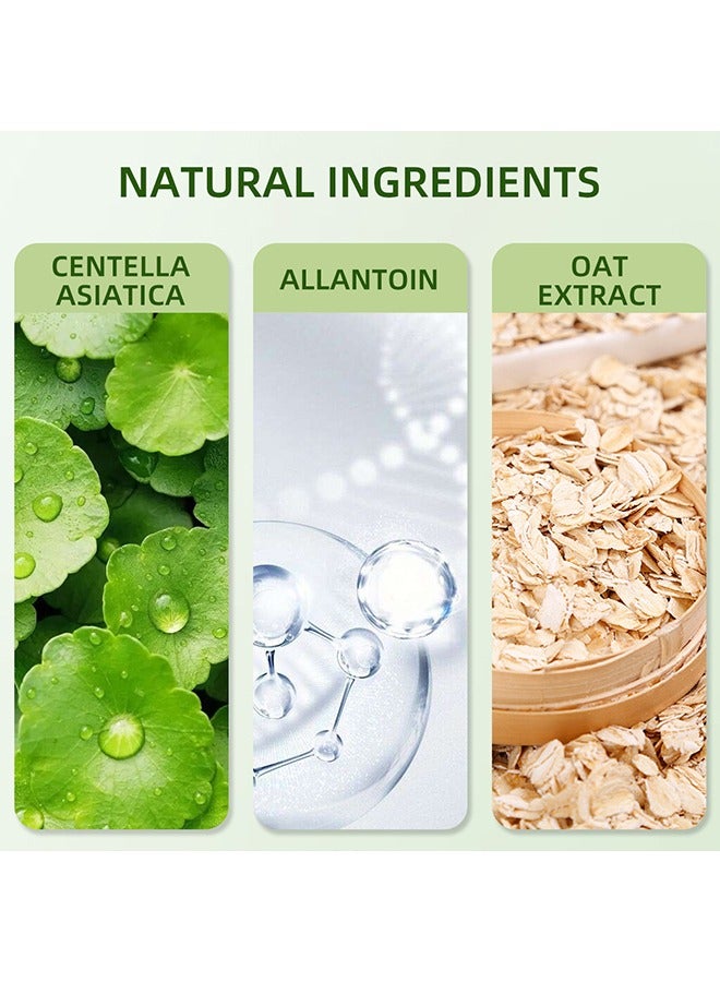 باروبت مرطب جل مهدئ من سينتيلا آلانتوين ، يهدئ البشرة ، يهدئ حب الشباب ، جل مهدئ ومغذي بعمق ومرطب ، مرطب للوجه غير لزج للبشرة الجافة الحساسة المعرضة لحب الشباب 55 غرام - Image 3