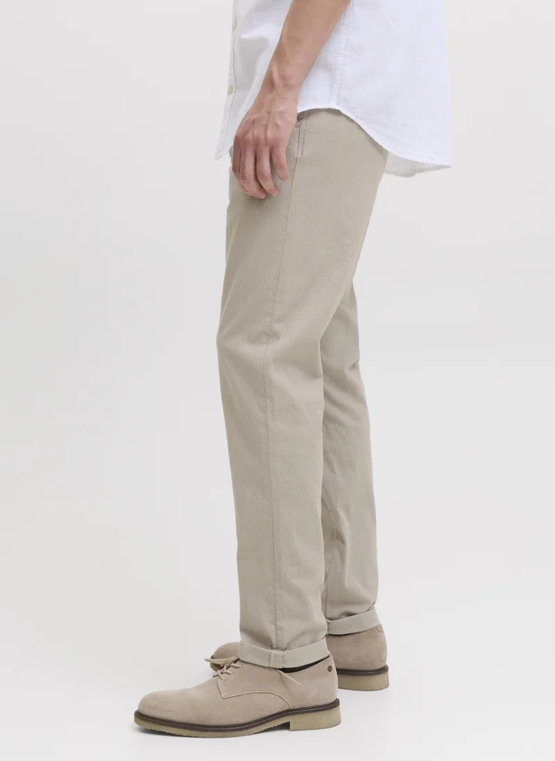 JACK & JONES  Casual Slim Fit Trousers for Men | Best Price UAE
