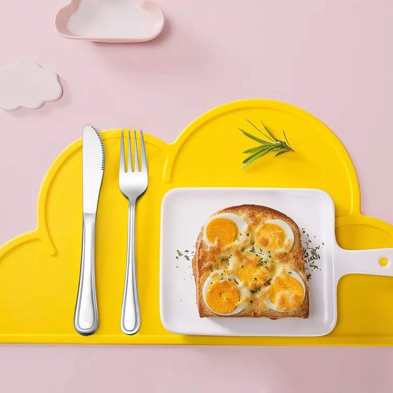 LIANYU 12-Piece Kids Silverware Set, Stainless Steel Toddler Utensils Flatware Set, Child Cutlery Tableware for 4, Include knives Forks Spoons, Mirror Finished, Dishwasher Safe - Image 5