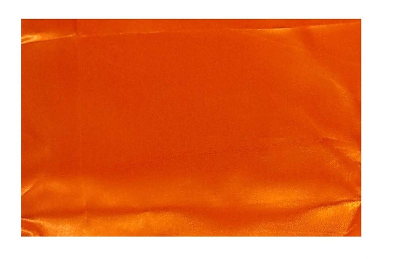 Uniq Plain Flags Pure Shiny & Smooth Cotton Cloth Pure Solid DIY Flag, Bright Colors and UV Fade Resistant, (Orange, 30 X 45 Inches) - Image 1