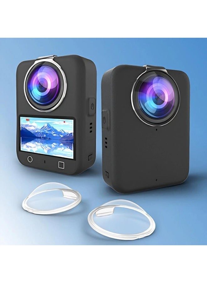 PC Lens Guard for DJI Osmo 360 – PULUZ Transparent Protective Cover, High-Transparency PC Lens Protector, Waterproof · Dustproof · Shockproof Camera Lens Guard - Image 2