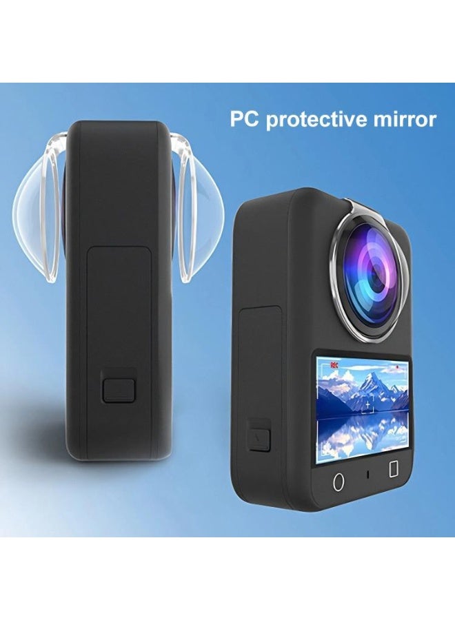 PC Lens Guard for DJI Osmo 360 – PULUZ Transparent Protective Cover, High-Transparency PC Lens Protector, Waterproof · Dustproof · Shockproof Camera Lens Guard - Image 3