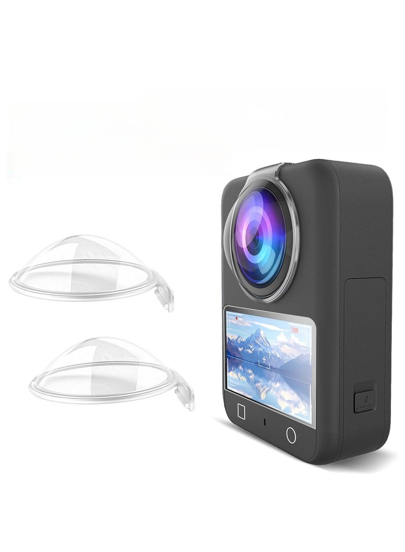 PC Lens Guard for DJI Osmo 360 – PULUZ Transparent Protective Cover, High-Transparency PC Lens Protector, Waterproof · Dustproof · Shockproof Camera Lens Guard - Image 1