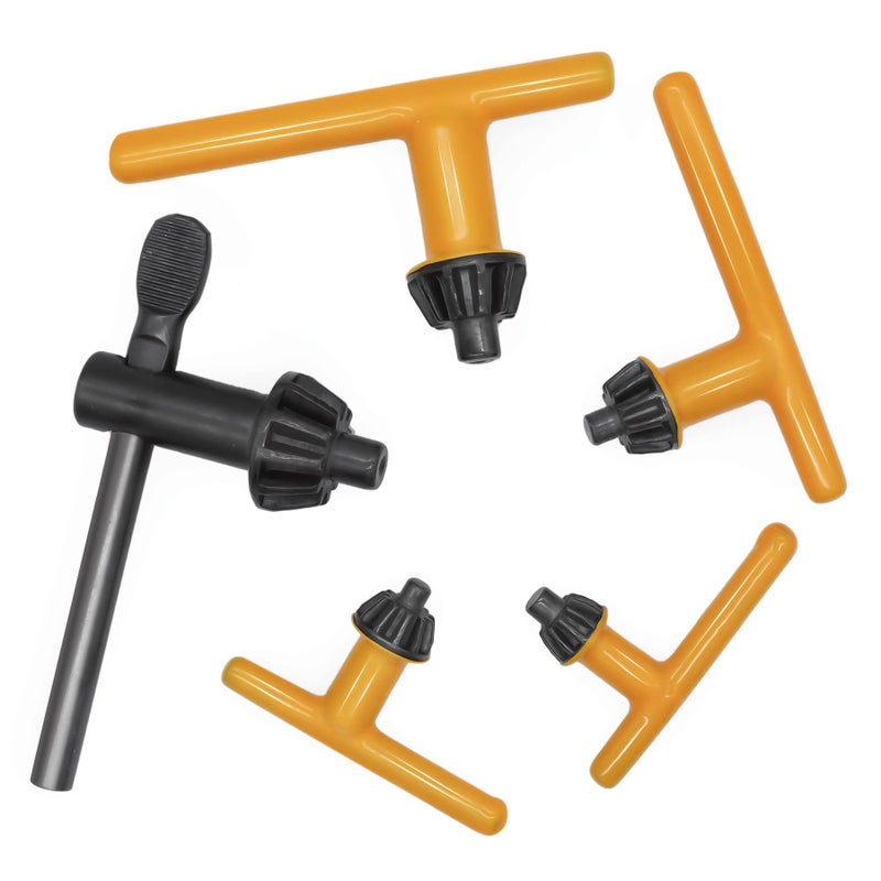 Famgee Replacement Drill Chuck Key Wrench Electric Drill Clamping Tool (Chuck Diameter: 3/4" / 5/8" / 1/2" / 3/8" / 1/4") - 5 Sizes - Image 1