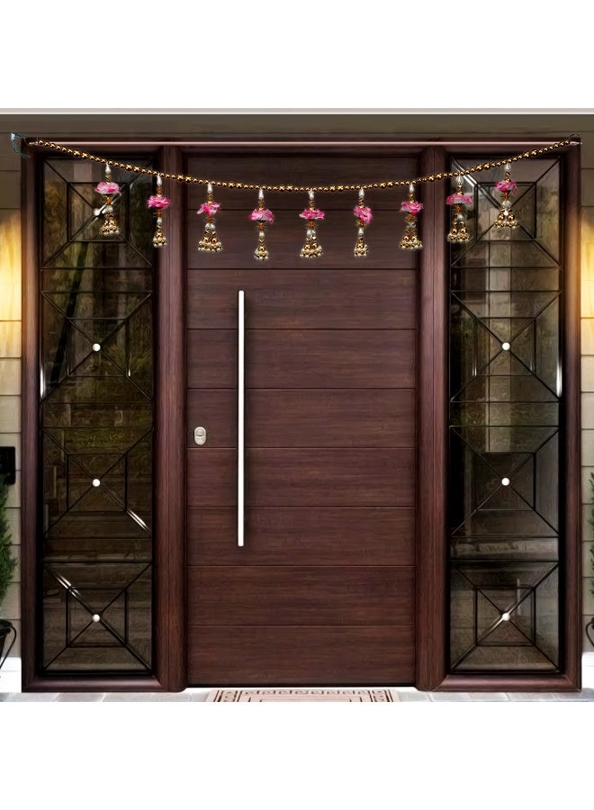 مدهور خرز زهور مزخرف بتصميم توران 41 بوصة - Image 2