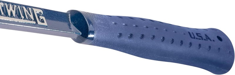 Estwing Ultra Series Hammer - 19 oz Rip Claw Framing Hammer with Milled Face & Shock Reduction Grip - E6-19SM - Image 4