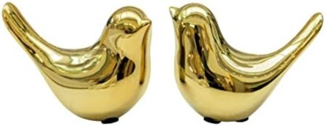 Notakia Small Animal Statues Home Decor Modern Style Birds Decorative Ornaments for Living Room, Bedroom, Office Desktop, Cabinets (Black  2Pcs) - Image 3