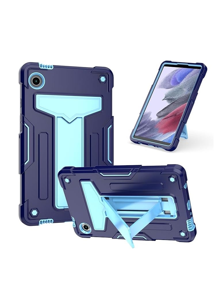 عام حقيبة لجهاز Samsung Galaxy Tab A9 SM-X110/X115/X117 - غلاف هجين متين مع حامل دعم لجهاز Galaxy Tab A9 بقياس 8.7 إنش لعام 2023. - Image 1