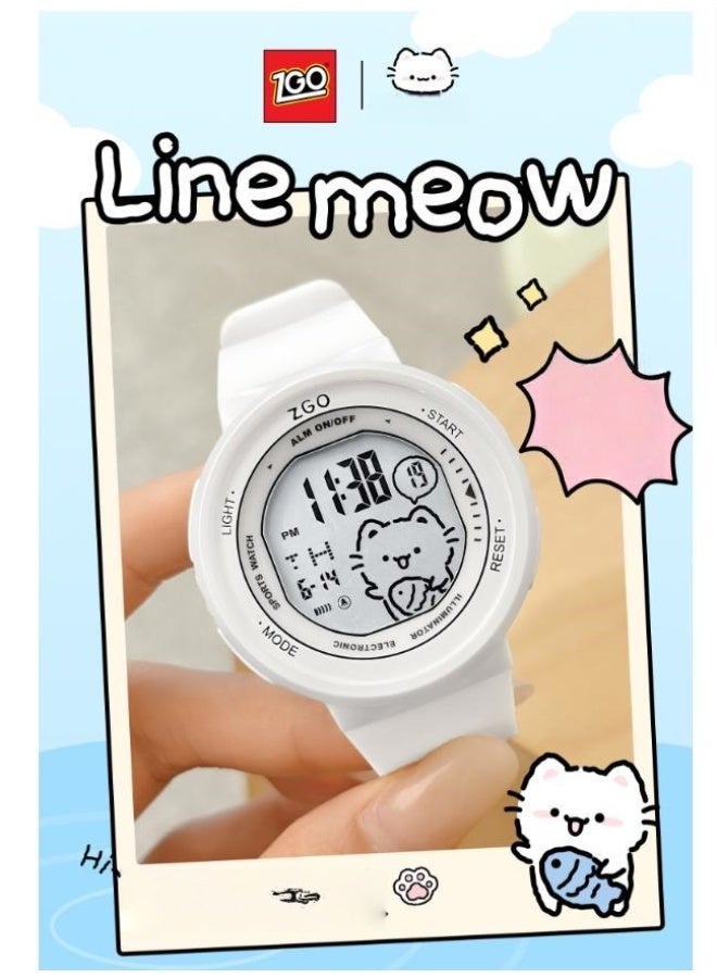 زجو هدية عيد ميلاد طالبة ساعة الأطفال ذات العلامة التجارية المشتركة - Image 3