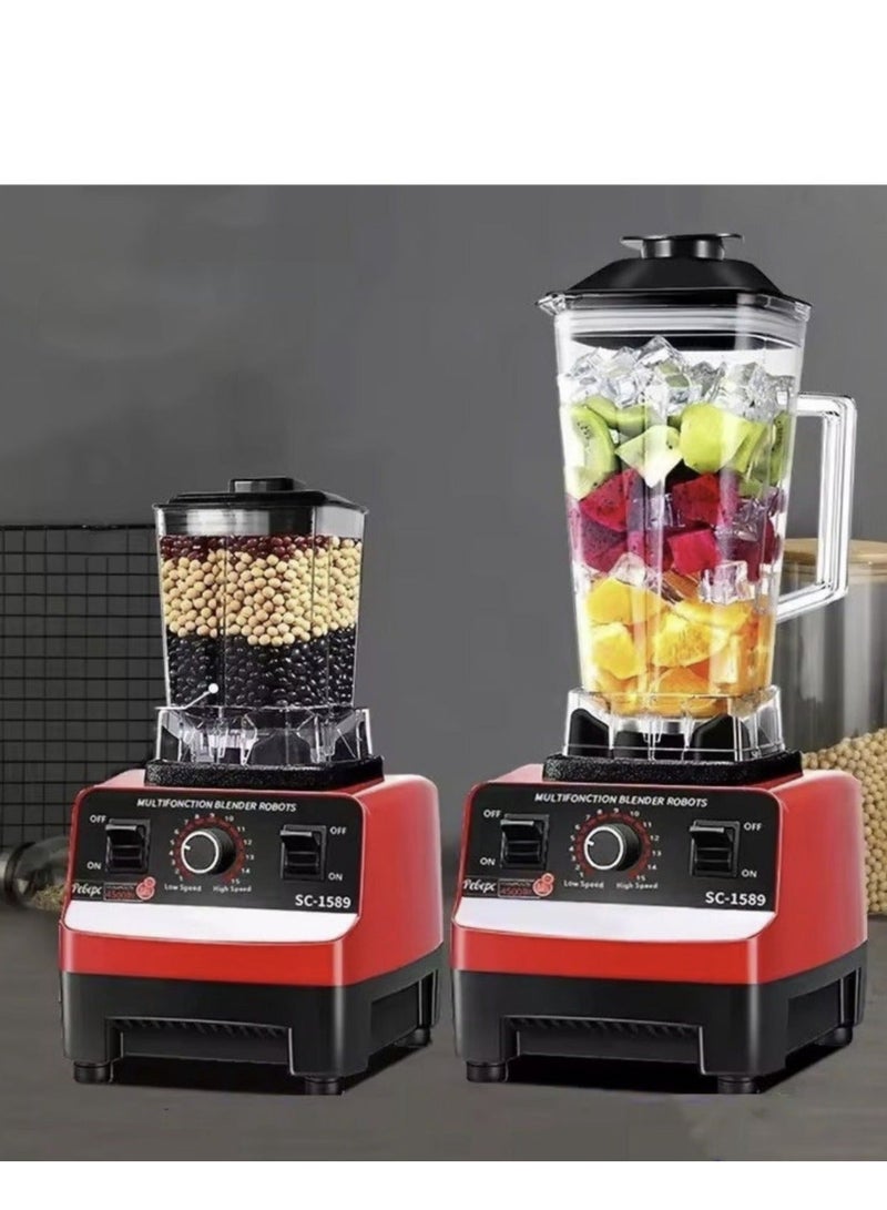 SILVER CREST 2 in 1 Multi-Function Electric Blender and Grain Grinder, 2.5L Capacity - Image 2