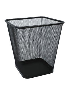 EKO Meshed Elegant and Modern Design Square Trash Can Black 15 L EK9475A  - Image 3