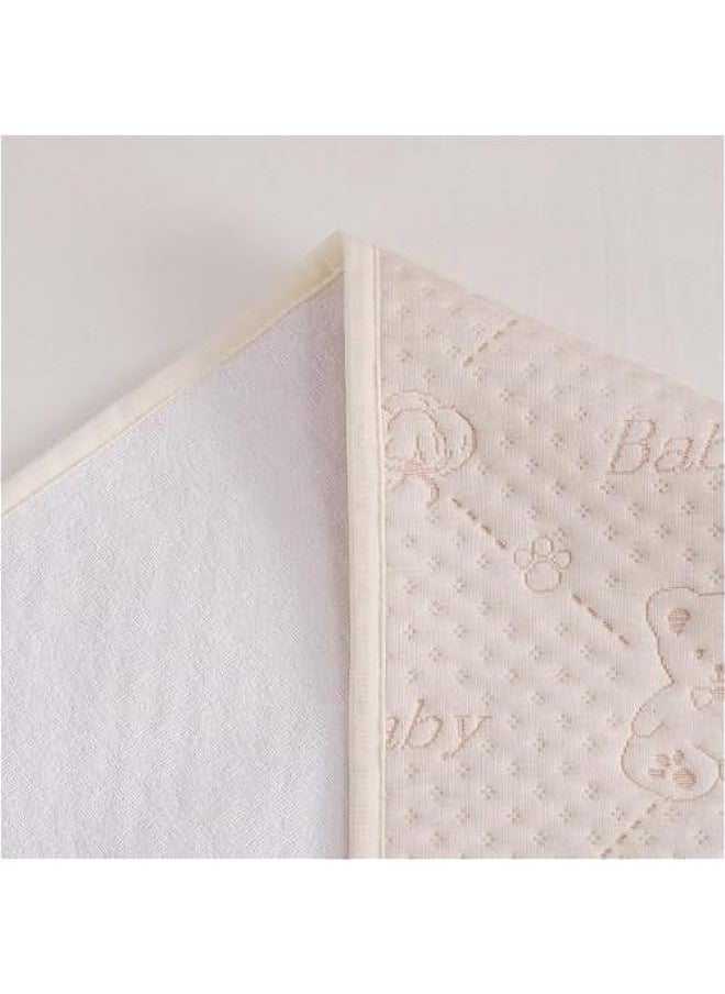 جونيس JZS Waterproof Bed Pad, Washable Mattress Protector 4 Layer Blanket Sheet Soft and Absorbent Urine Pads for Baby Toddler Children and Adults with Incontinence(70x90cm)  - Image 4