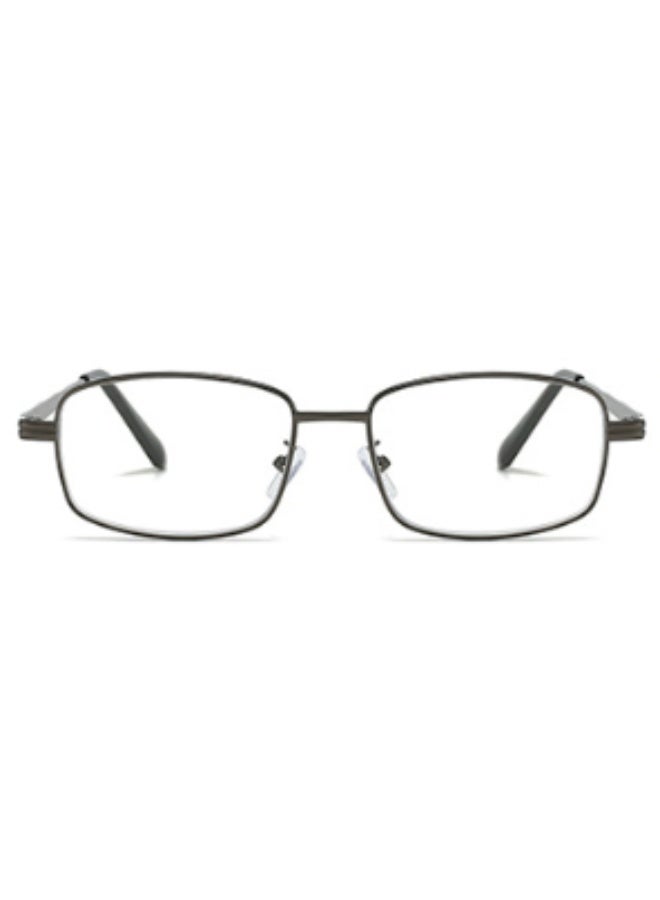 بوما للبصريات +1.5 نظارات قراءة أطلس للرجال والنساء، نظارات طبية، حجب الضوء الأزرق، للجنسين - إطار ومفصلة بلون معدني، لتخفيف إجهاد العين الناتج عن شاشة الكمبيوتر - Image 4