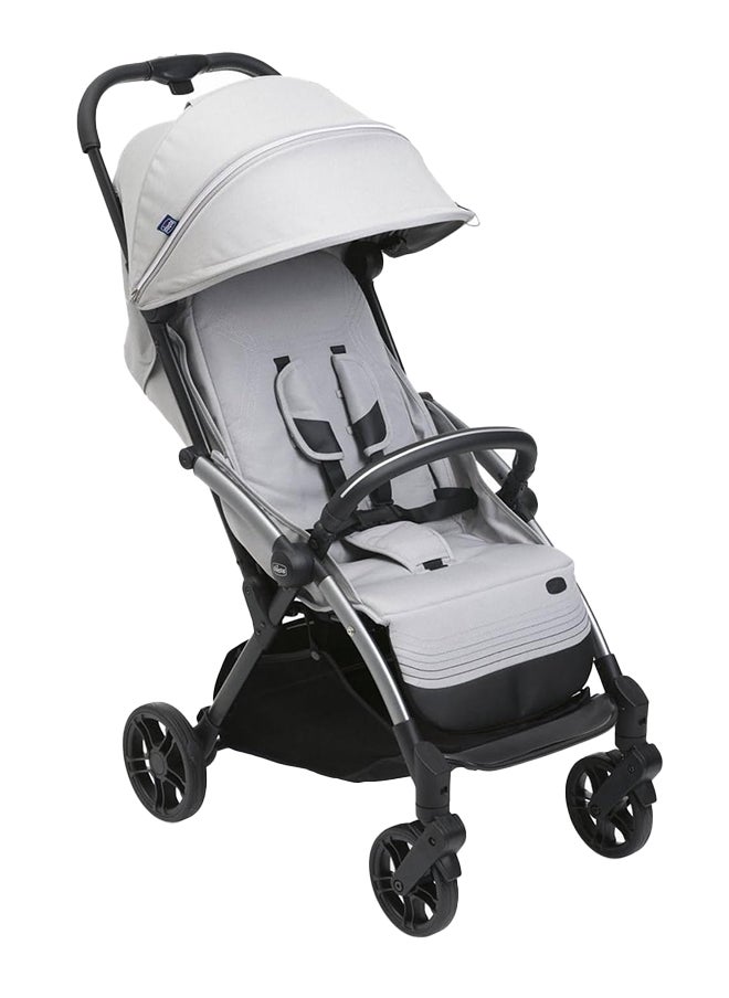 Chicco Baby Goody Xplus Stroller, 0M - 4Y, Pearl Grey  - Image 1