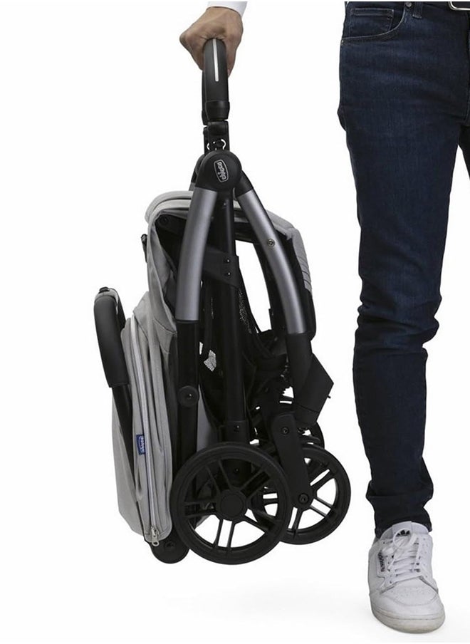 Chicco Baby Goody Xplus Stroller, 0M - 4Y, Pearl Grey  - Image 4