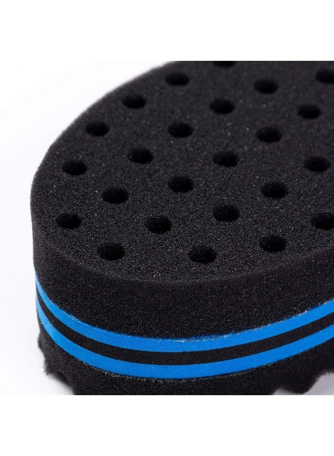 LoveBB 4 Pcs Small Holes Hair Twist Sponge, Barber Curl Sponge Brushes for Dreads Locking Afro Curl Coil Comb Care Tool - Image 4