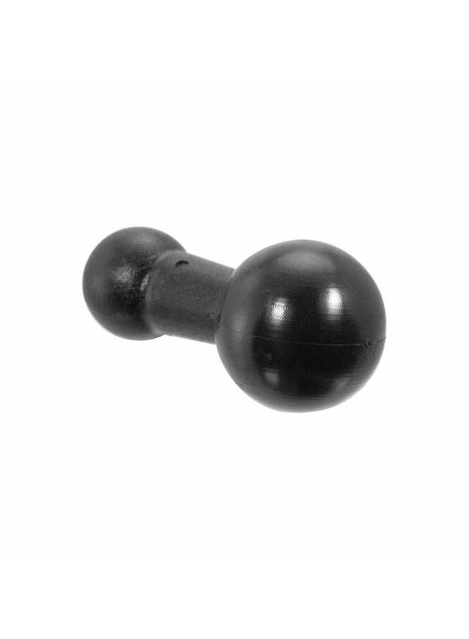 iBOLT 25mm / 1 inch to 17mm Composite Ball Adapter for Industry Standard Dual Ball Socket mounting arms- Works with All Industry Standard B Size/ 1 inch / 25mm and Garmin GPS 17mm Brackets - Image 2