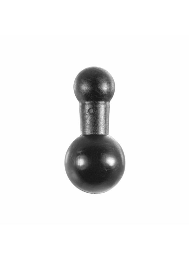 iBOLT 25mm / 1 inch to 17mm Composite Ball Adapter for Industry Standard Dual Ball Socket mounting arms- Works with All Industry Standard B Size/ 1 inch / 25mm and Garmin GPS 17mm Brackets - Image 1