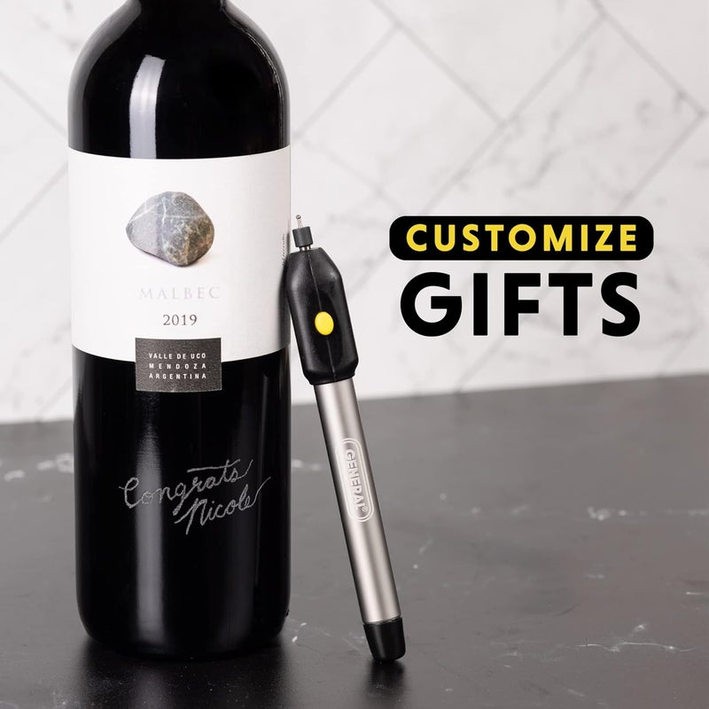 General Tools Cordless Engraving Pen with Diamond Tip for Metal, Glass, and More - Image 4