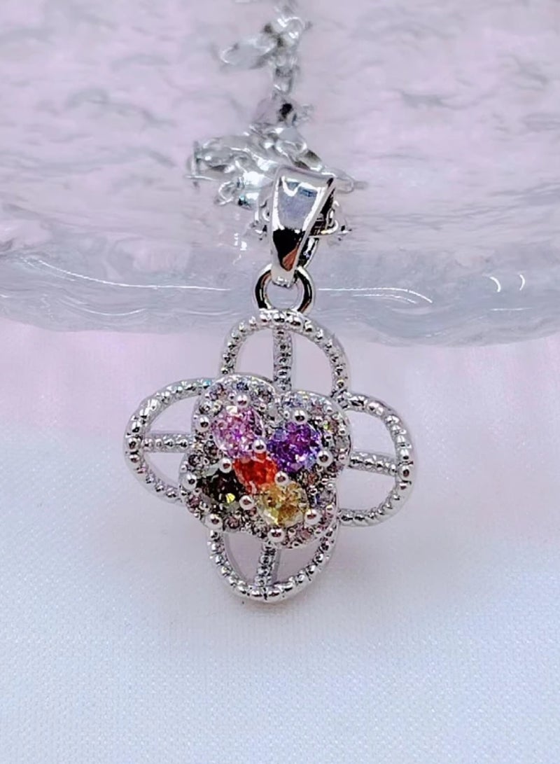 Equal Amazing Silver Stainless Steel Necklace For Women - Image 3