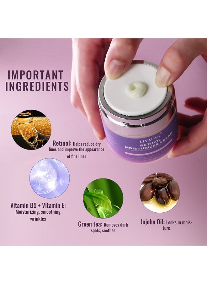 Retinol VA Moisturizing Cream Vitamin E Fade Fine Lines Dry Lines Firming Skin A Alcohol Age Reducing Cream - pzsku/ZAD47382DCBE48B5FDA1EZ/45/_/1728530310/2c1ff136-cd34-472e-a156-bcbfcd8aee13