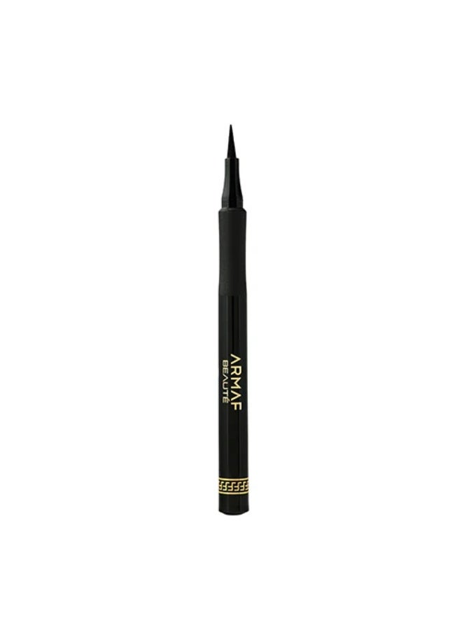 Armaf Beaute Noir Diamond Liquid Eyeliner Pen 1ml – Intense Black – Precision Felt Tip, Long-Lasting Smudge-Proof & Waterproof Formula for Bold, Defined Eye Looks - Image 1