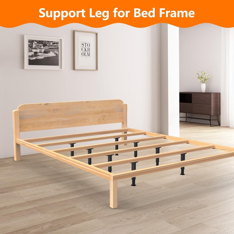 appacare 4 PCS (8.3"-14.5") Adjustable Bed Frame Support Legs, Frame Center Slats Heavy Support Leg,Durable Furniture Suport Legs for Frame/Sofa/Dresser/Table, Legs Furniture Replacement Parts - Image 5