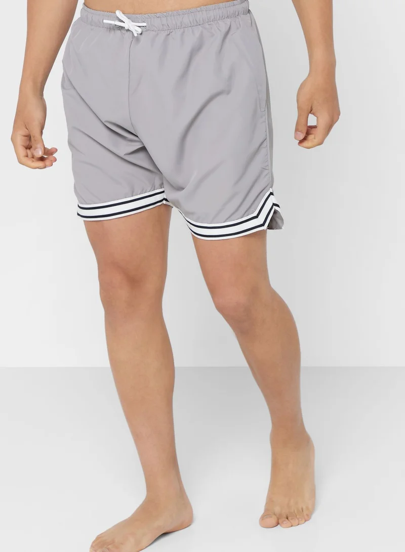 BRAVE SOUL Mens 50D Polyester Swim Shorts