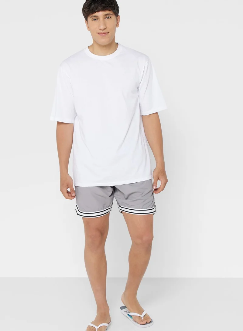 BRAVE SOUL Mens 50D Polyester Swim Shorts