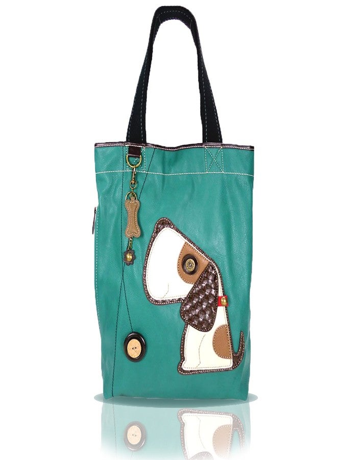 CHALA Women's Tote Shoulder Handbag - Toffy Dog Purse - Image 1