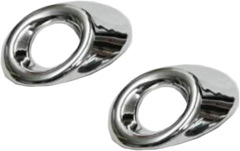 QASULER Chrome Fog Light Lamp Cover for Mazda 3 M3 Axela - Image 3