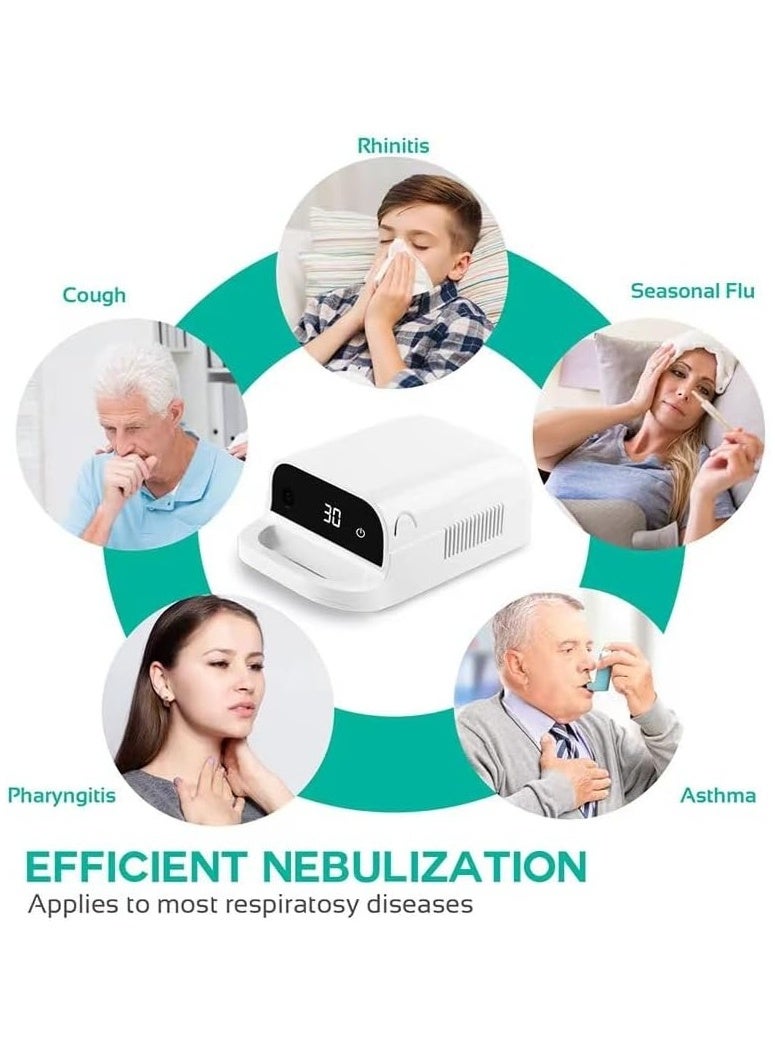 AMCARE CNB69011 Digital Steam Inhaler with Digital Display Complete Health Care for Your Family - Image 5