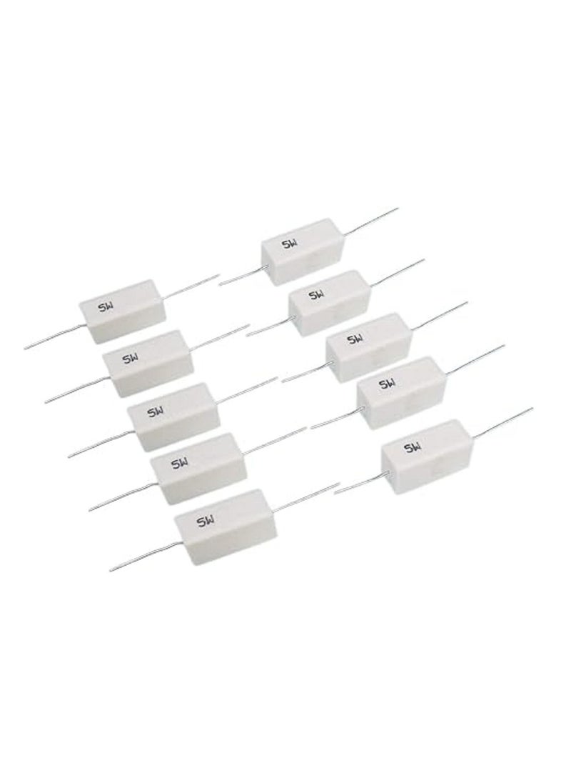 Generic 10Pcs 8.2K OHM High-Power  Resistor 5W  - Image 3
