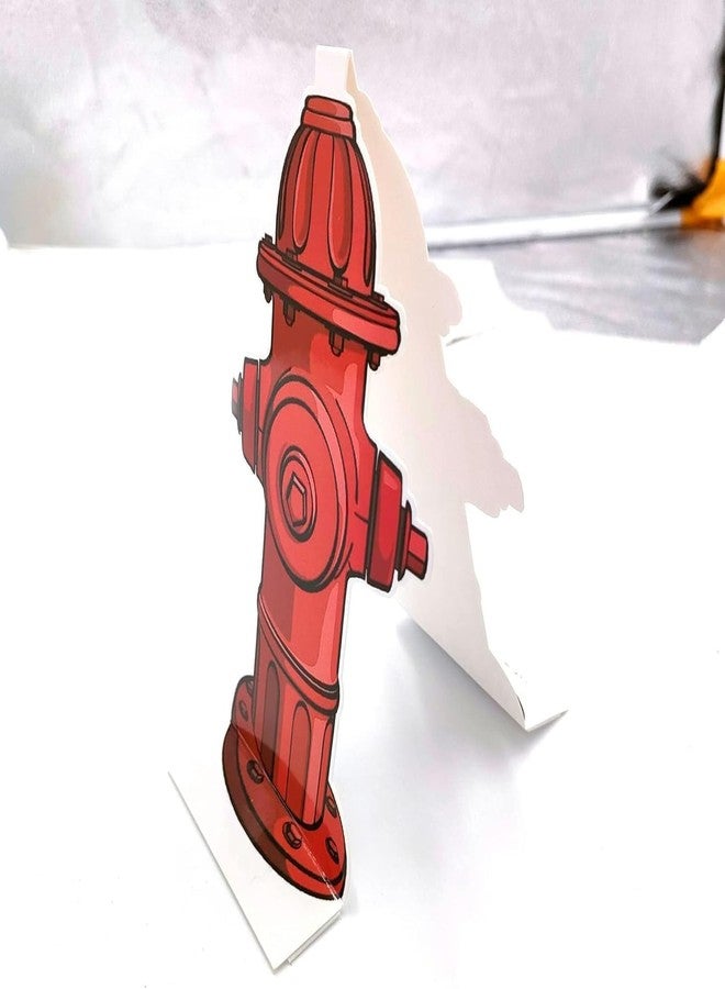 زيروديس فوط تدريب الكلاب على التبول، 10 قطع، ورق تدريب على التبول، على شكل صنبور إطفاء حريق، فوط حفاضات للحيوانات الأليفة، مرحاض للكلاب والجراء - Image 2