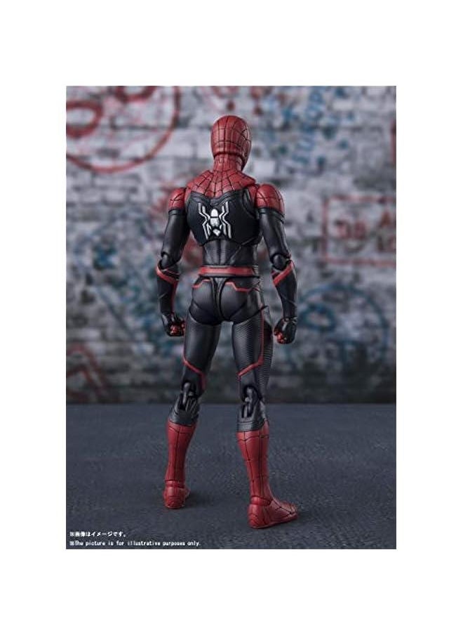 Arabest - Bandai Spirits S.H.Figuarts Spider-Man Far from Home Upgraded Suit 150mm ABS PVC Movable Figure - Image 1