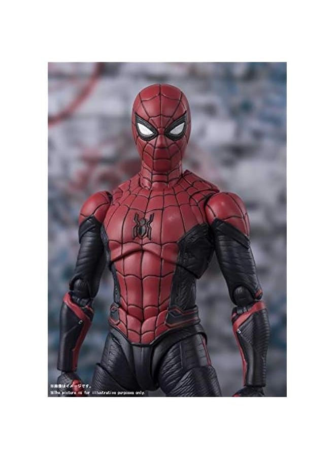 Arabest - Bandai Spirits S.H.Figuarts Spider-Man Far from Home Upgraded Suit 150mm ABS PVC Movable Figure - Image 1