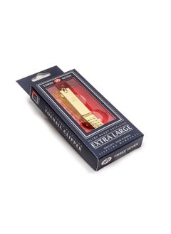 Three Seven (777) Er| World No. 1. Three Seven (777) Ultra Sharp Sturdy Extra Large Toenail Clipper (P130G) Made In Korea, Since 1975, Silver Gold  - Image 1