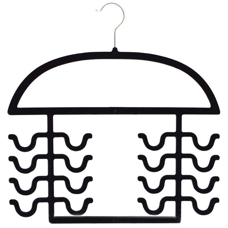DR. ORGANIZER Dr Organizers 2 pc set Soft TouchVelvety Closet Organizer Hangers for Tanks Tops Bras Dresses Bathing Suits Cami Tops Belts Scarfs USA Patented 