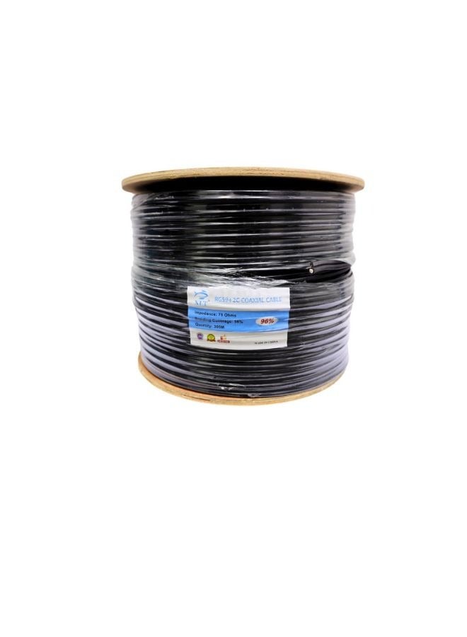 XLT RG59 Coaxial Cable With Power ideal for CCTV Security Camera - 305m - Image 2