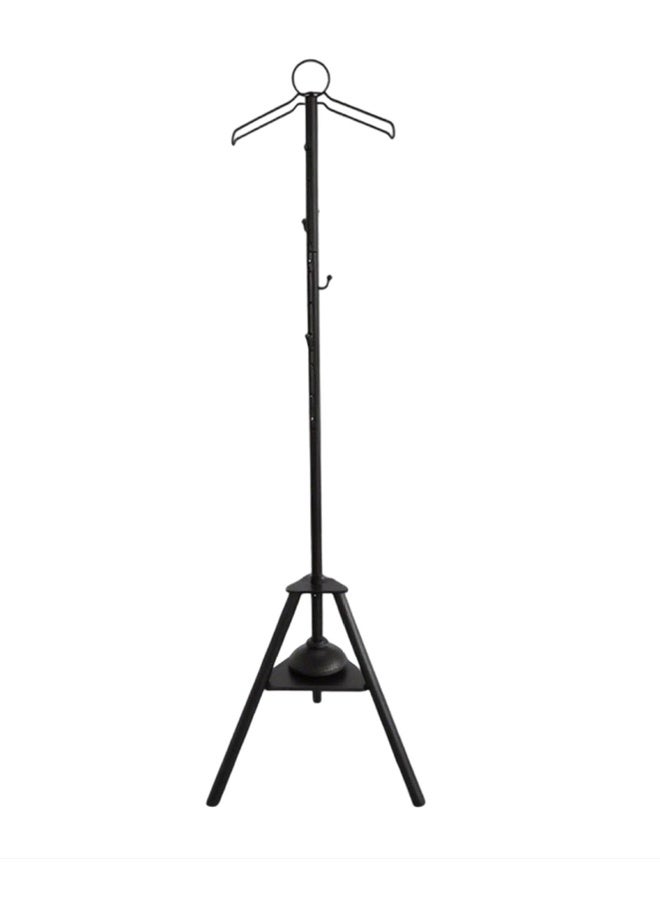 متعددة الوظائف معطف رف رف العطر ، مستقلة ترايبود شماعات ، مناسبة لمكتب و غرفة نوم ، أسود (باستثناء مصدر العطر) - Image 3