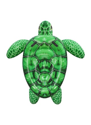 Bestway, Inflatable Tidal Turtle Ride-On Pool Float Kids Animal Ride Float Water Toy with Handles Durable Pool Beach Float Summer Outdoor Fun with Repair Patch, 59x57 Inch - view 3