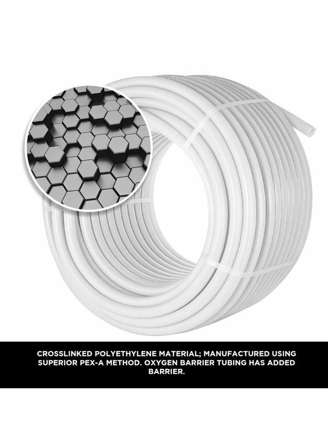 Supply Giant APW12100 PEX A Tubing for Potable Water Non-Barrier Pipe 1/2 in. x 100 Feet, White - Image 4
