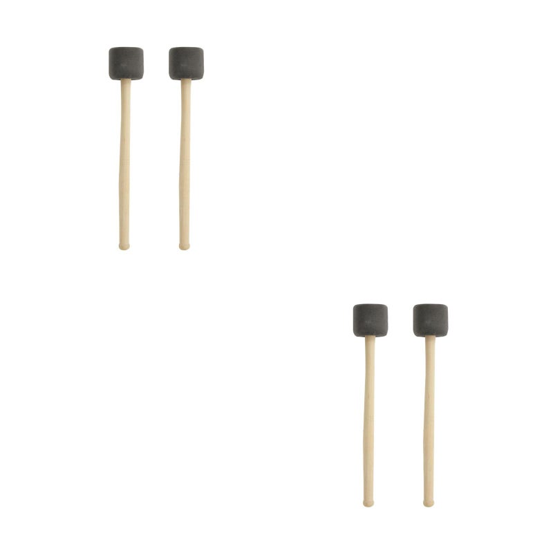 🎸 عصي مطرقة طبول بمقبض خشبي 33x5 5 سم - Image 1