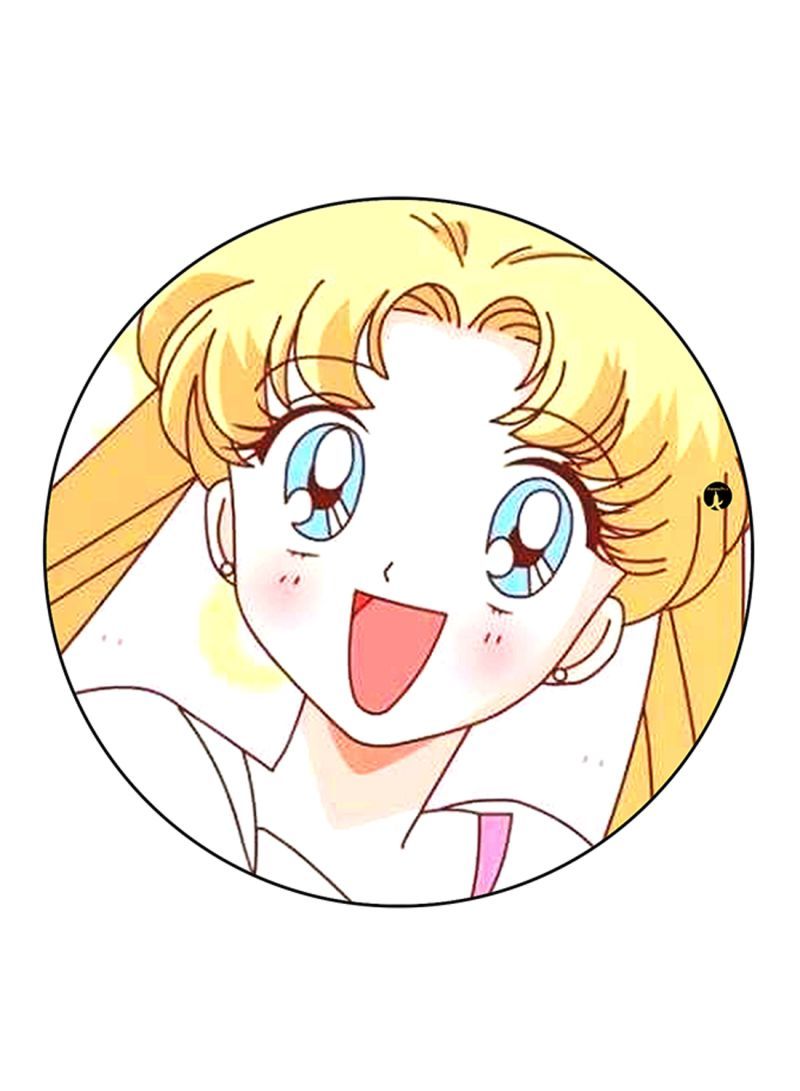 RKN Anime Sailor Moon Printed Large Pin Multicolour - Image 2