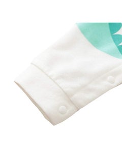 Hopscotch Hopscotch Boys and Girls Cotton Graphic Print Bodysuit In White Color For Ages 1-3 Months  - Image 4