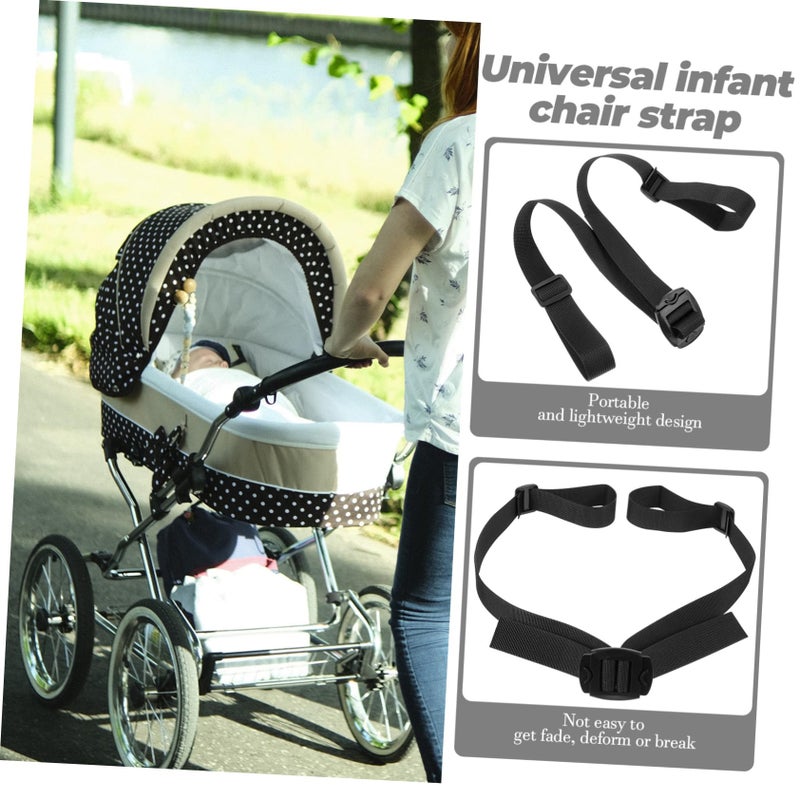 Universal Baby High Chair Harness Straps Adjustable Safety Belt For Pushchairs And Highchairs - Image 5